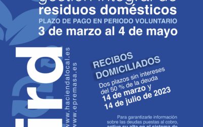 HACIENDA LOCAL – Gestión Integral de Residuos Domésticos 2023